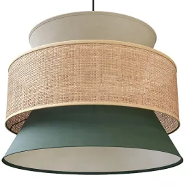 Raffia lampshade dolkie